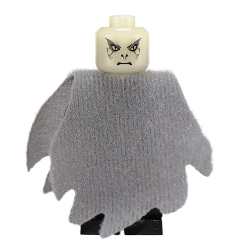Voldemort, lueur dans la tête sombre, cape poncho (Voldemort, Glow in the Dark Head, Poncho Cape)