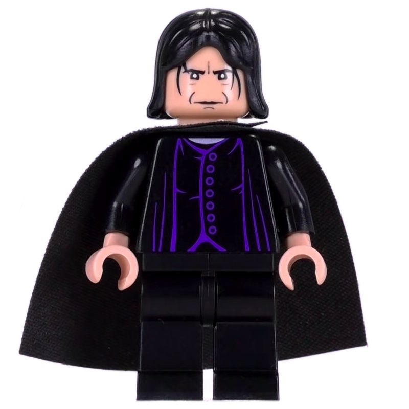 Professeur Severus Snape, veste violet foncé, cape (Professor Severus Snape, Dark Purple Vest, Cape)