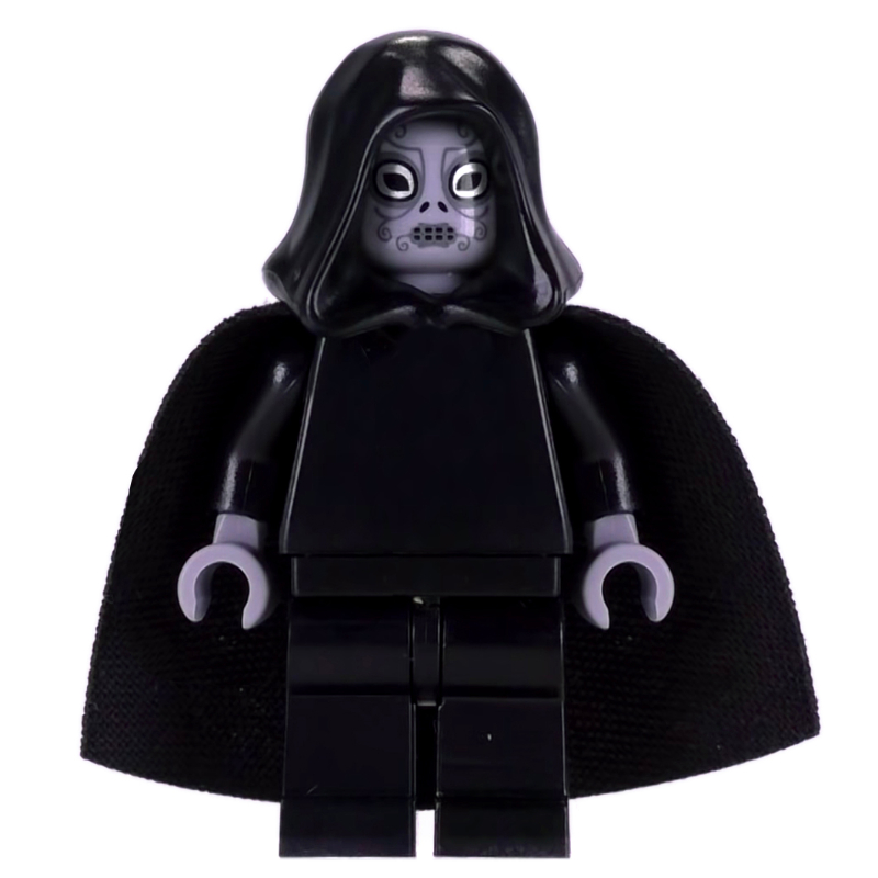 Mangeur de mort, capuche noire et cape (Death Eater, Black Hood and Cape)