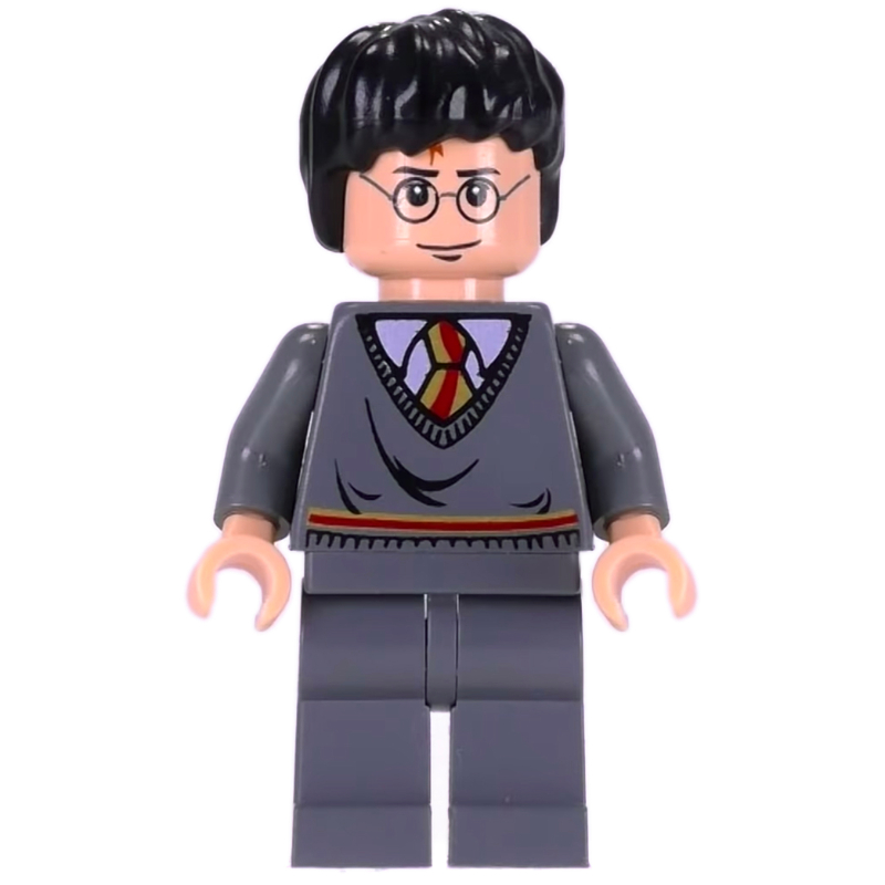 Harry Potter, pull de Gryffondor, bras hauts sur des lunettes (Harry Potter, Gryffindor Sweater, High Arms on Glasses)