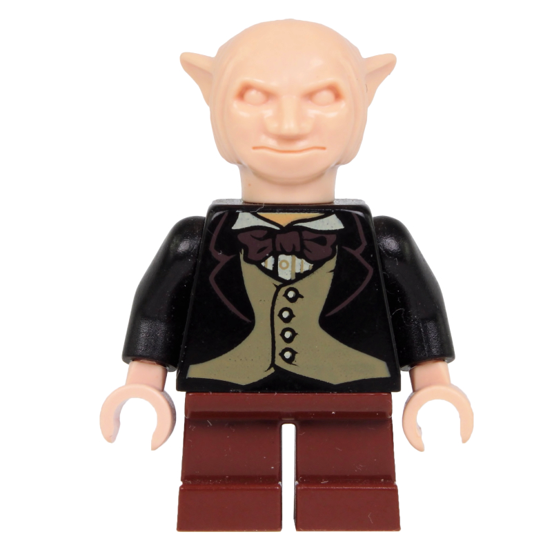 Gobelin, veste noire et jambes brun rougeâtre (Goblin, Black Jacket and Reddish Brown Legs)