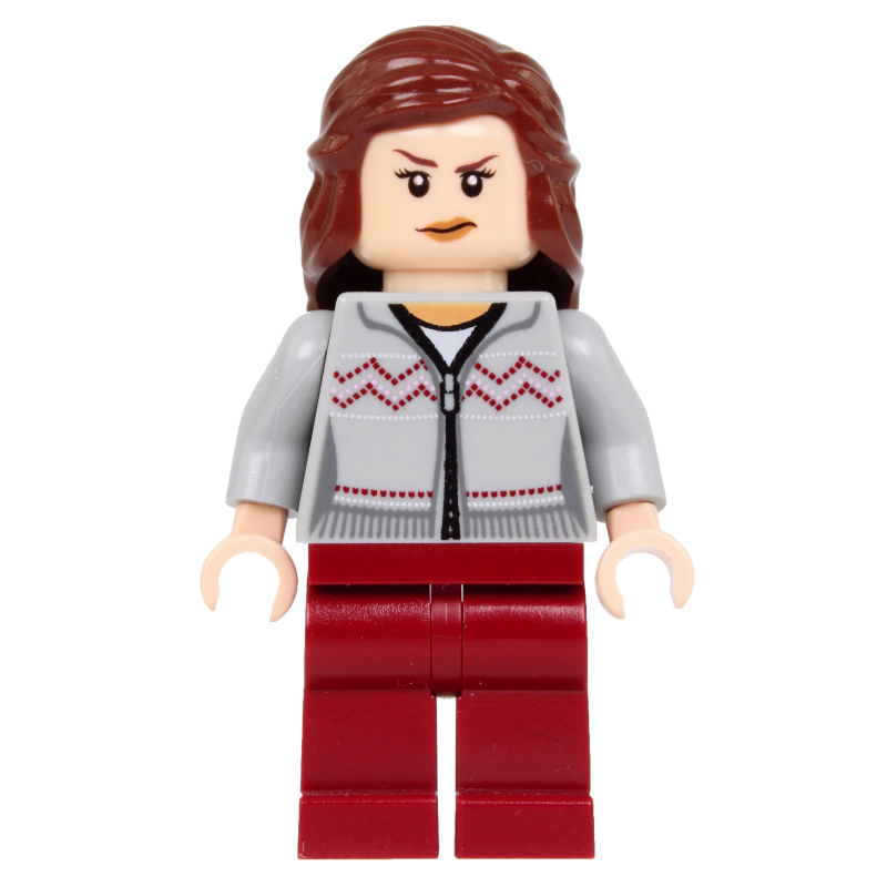 Hermione Granger, pull gris bleuté clair avec fermeture éclair (Hermione Granger, Light Bluish Gray Sweater with Zipper)