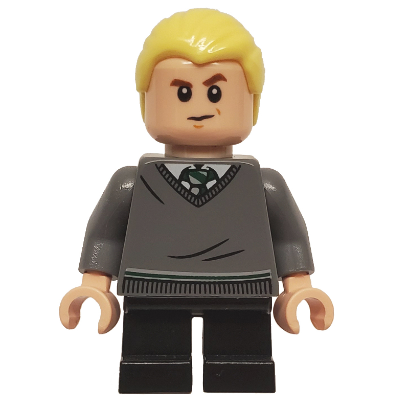 Draco Malfoy, pull en Serpentard, jambes courtes (Draco Malfoy, Slytherin Sweater, Short Legs)