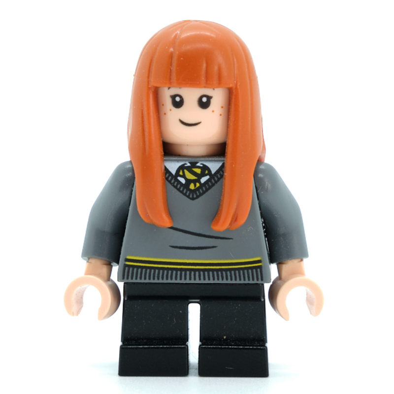 Susan Bones, pull de Poufsouffle, jambes courtes, cheveux en caoutchouc (Susan Bones, Hufflepuff Sweater, Short Legs, Rubber Hair)