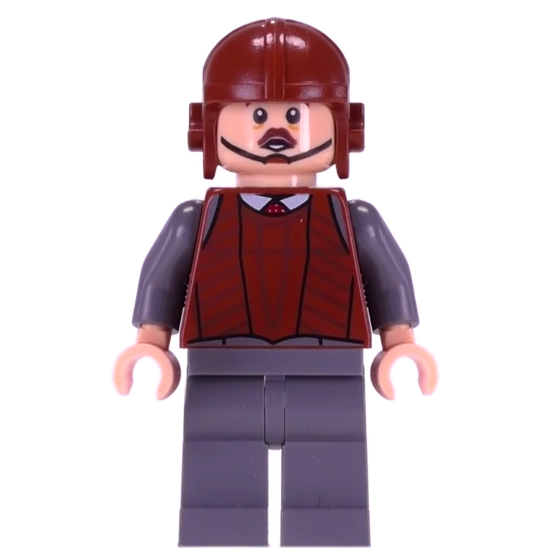 Jacob kowalski, casque brun rougeâtre (Jacob Kowalski, Reddish Brown Helmet)