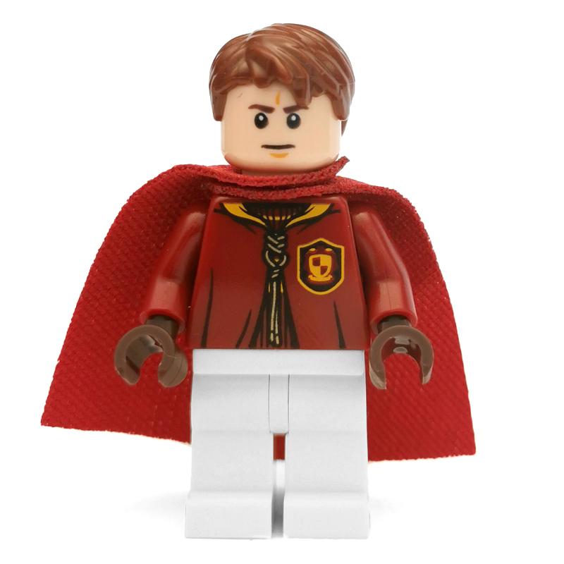 Olivier Dubois, uniforme de quidditch gryffondor rouge foncé et blanc (Oliver Wood, Dark Red and White Gryffindor Quidditch Uniform)