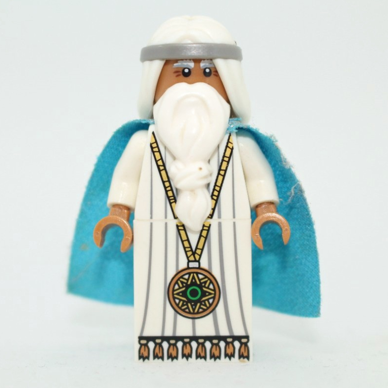 Vitruve avec médaillon et pupilles blanches (Vitruvius with Medallion and White Pupils)