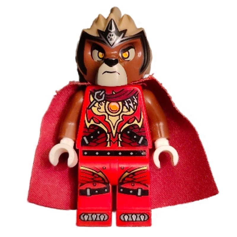 Lavertus en tenue de feu chi avec cape (Lavertus in Fire Chi Outfit with Cape)