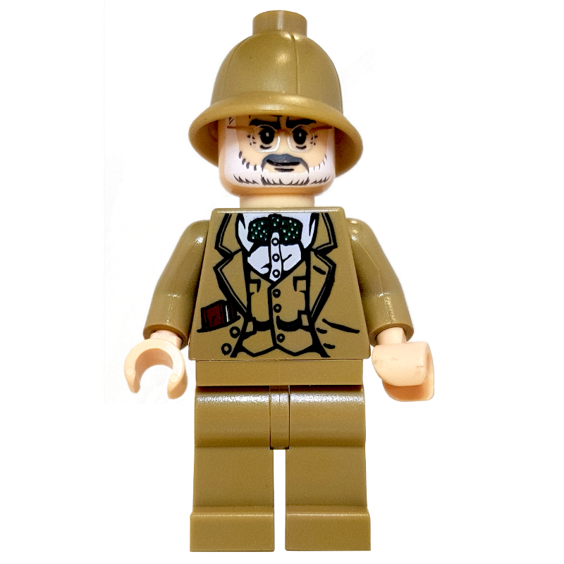 Henry jones sr. dans le casque noir (Henry Jones Sr. in Dark Tan Pith Helmet)