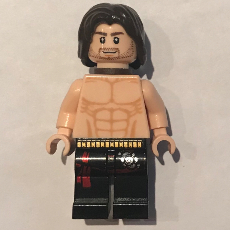 Dastan, torse nu avec fourreau (Dastan, Shirtless with Scabbard)