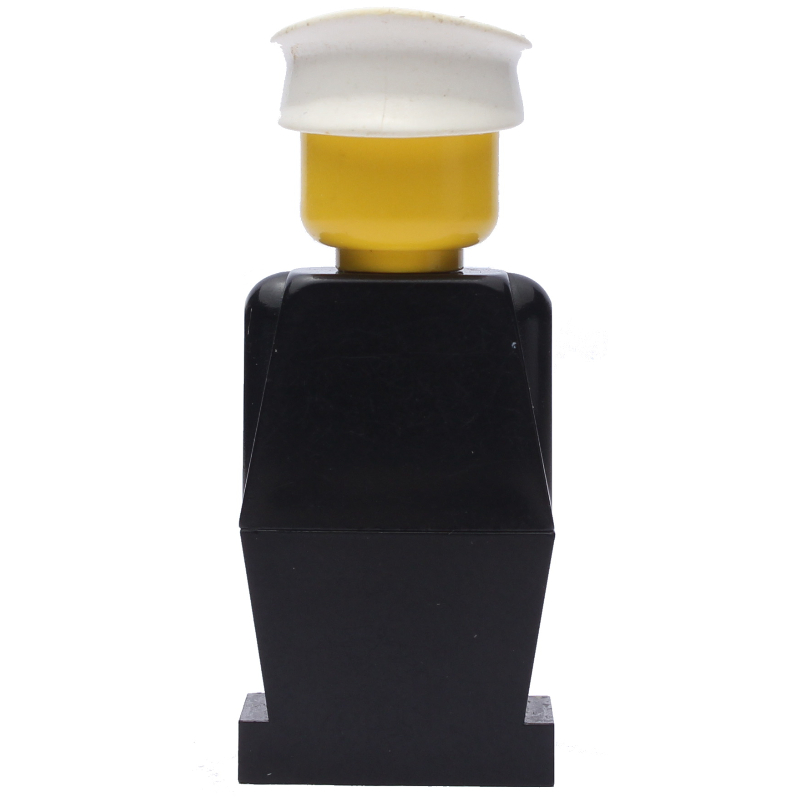 LEGOLAND noir avec chapeau blanc (LEGOLAND Black with White Hat)