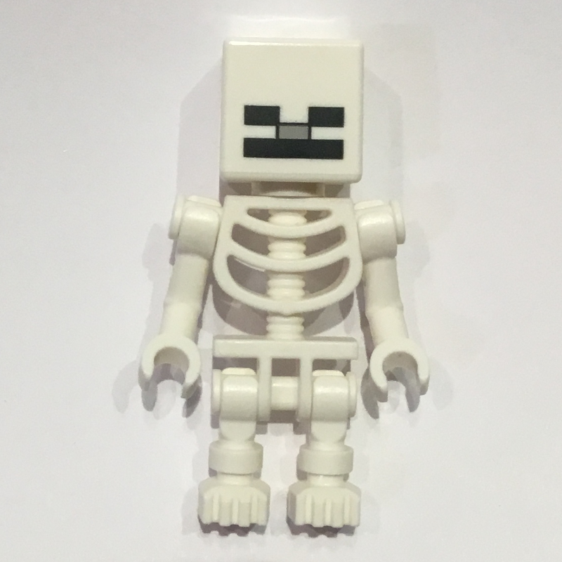 Squelette, crâne carré (60115 torse) (Skeleton, Square Skull (60115 Torso))