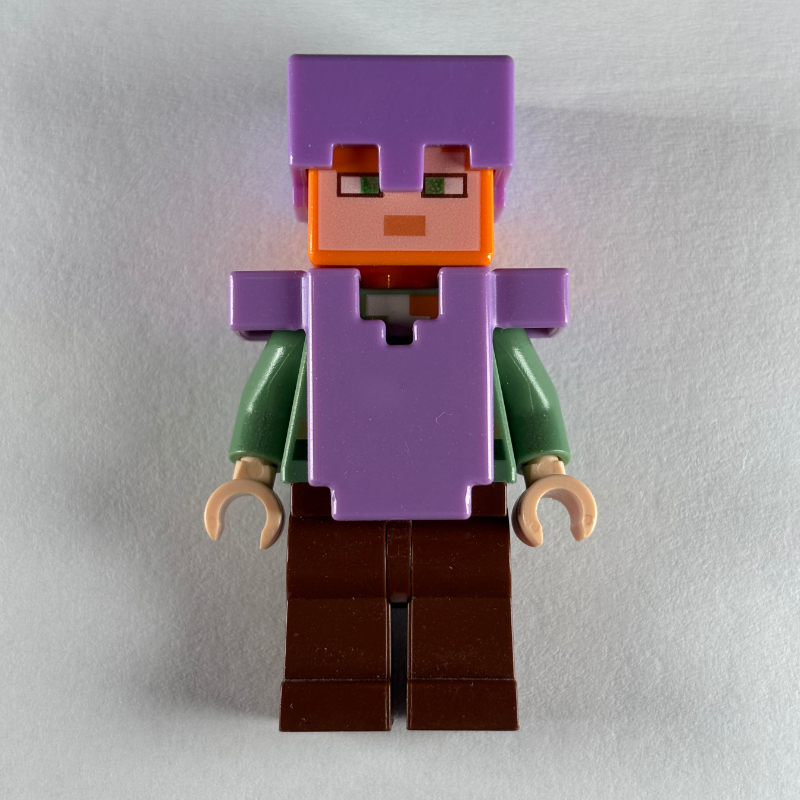 Alex dans un casque et une armure lavande moyen (Alex in Medium Lavender Helmet and Armor)
