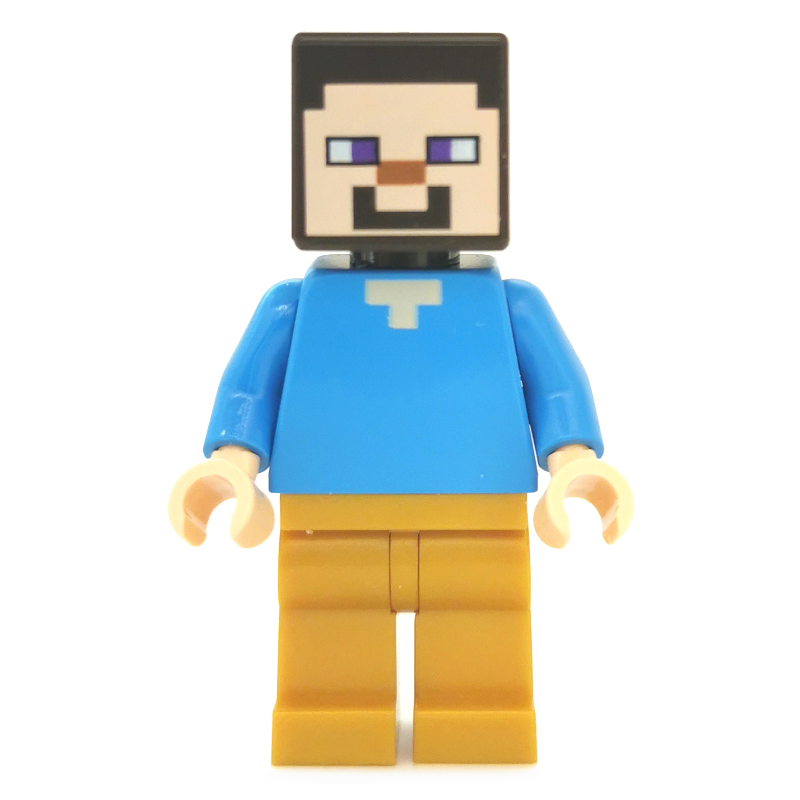Steve avec des jambes d'or nacré (Steve with Pearl Gold Legs)