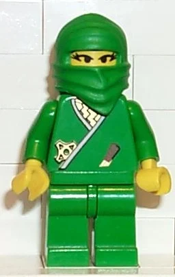 Ninja, vert, femme (Ninja, Green, Female)