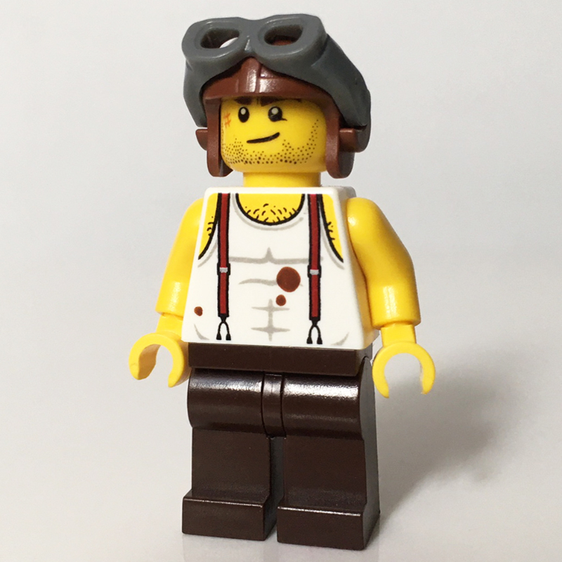 Mac mccloud avec chapeau et lunettes (Mac McCloud with Hat and Goggles)