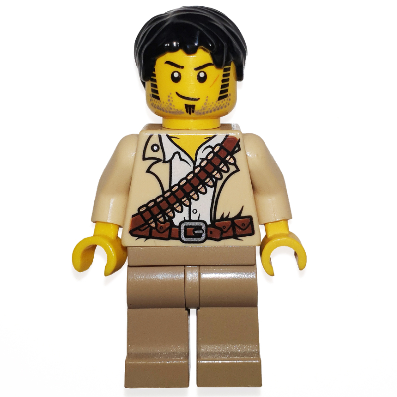Jake raines avec ceinture de munitions (3626c tête) (Jake Raines with Ammo Belt (3626c Head))