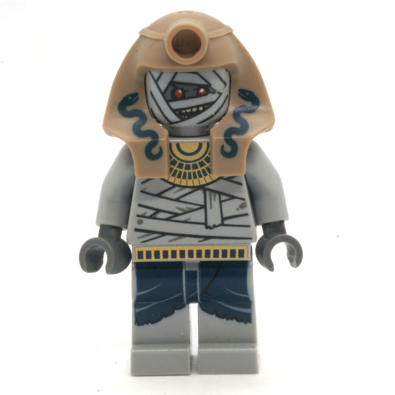Mommy warrior avec coiffe beige (Mummy Warrior with Tan Headdress)