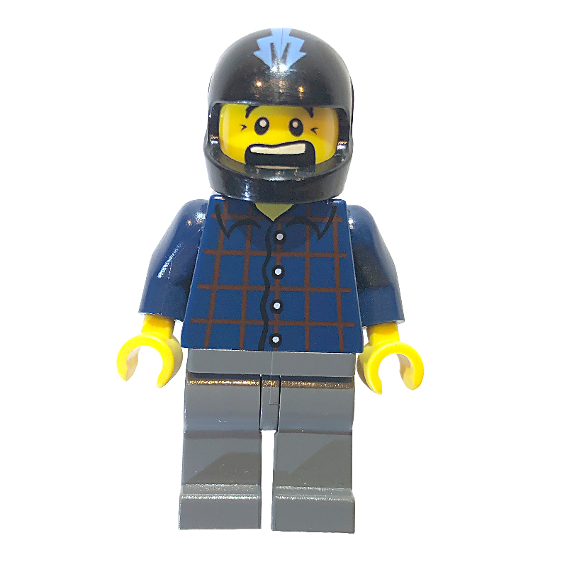Hot rod driver, chemise à carreaux (Hot Rod Driver, Plaid Shirt)