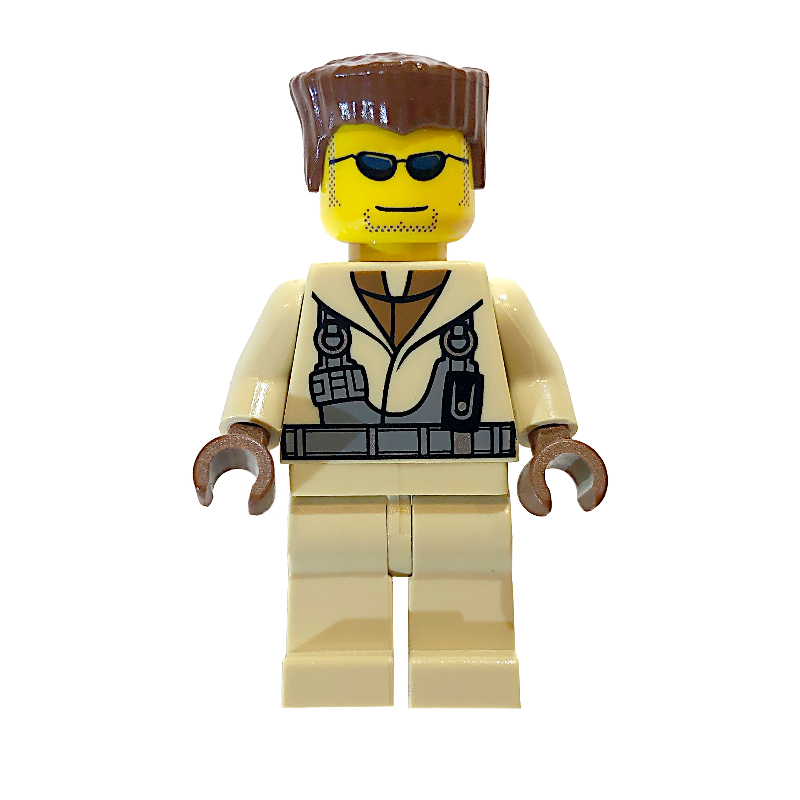 Hot rod driver, tenue beige (Hot Rod Driver, Tan Outfit)