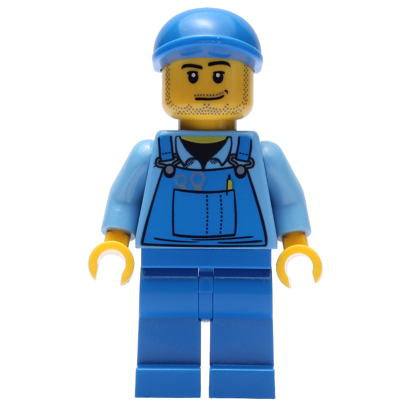Mécanicien de hot rod, salopette bleue (Hot Rod Mechanic, Blue Overalls)