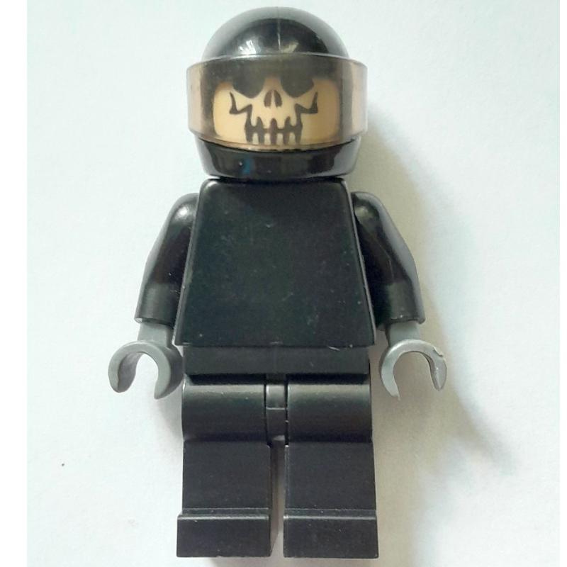 Crâne de l'espace, noir uni (Space Skull, Plain Black)