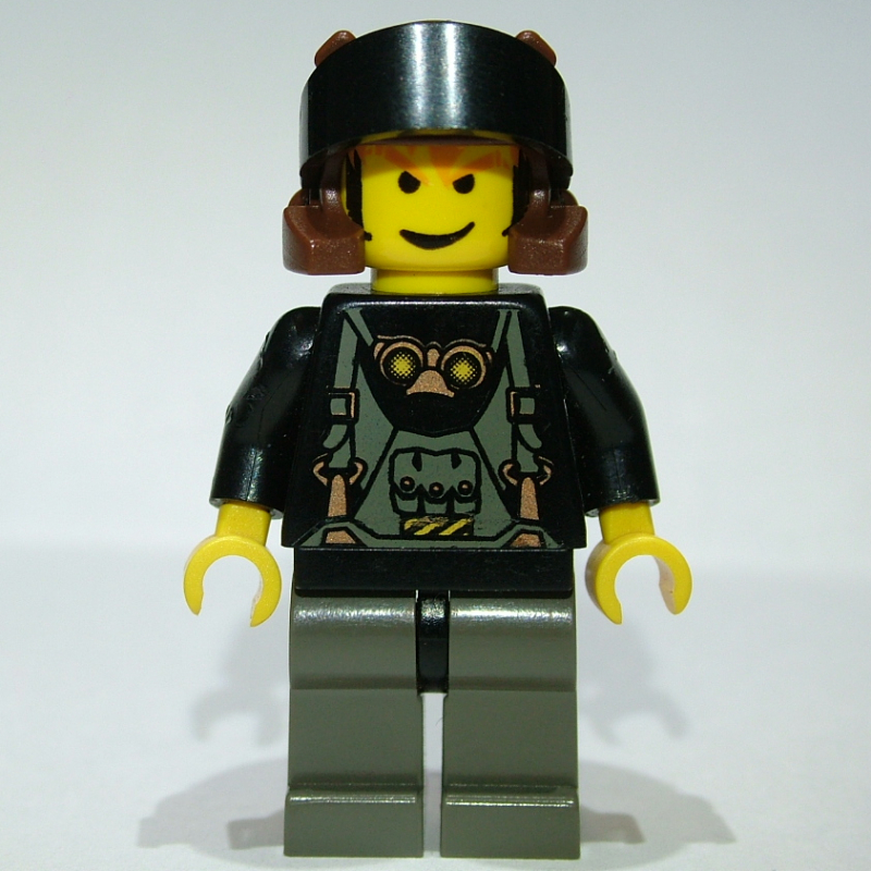 Axel, visière noire (Axel, Black Visor)