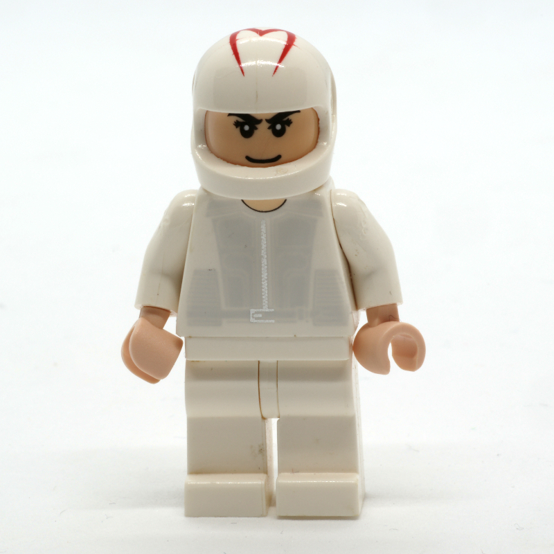 Vitesse racer, tenue blanche (Speed Racer, White Outfit)