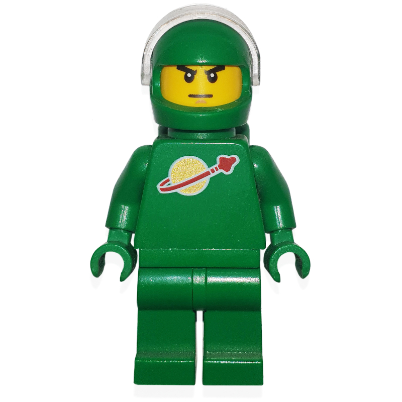 Astronaute classique, vert, casque avec visière / pete (Classic Spaceman, Green, Helmet with Visor / Pete)
