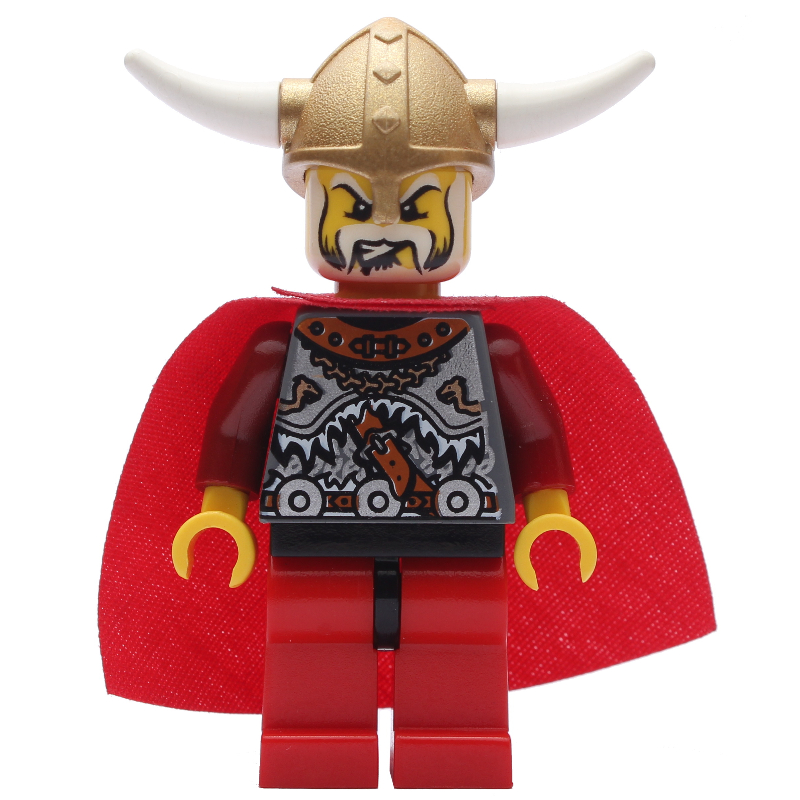 Viking rouge roi des échecs (Viking Red Chess King)