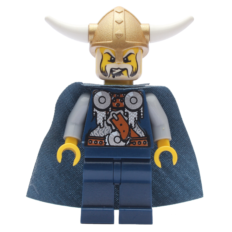 Viking bleu roi d'échecs (Viking Blue Chess King)