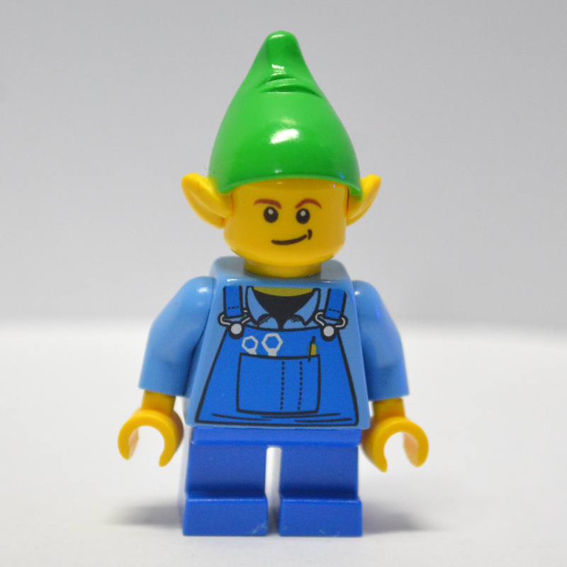 Elfe, salopette bleue (Elf, Blue Overalls)