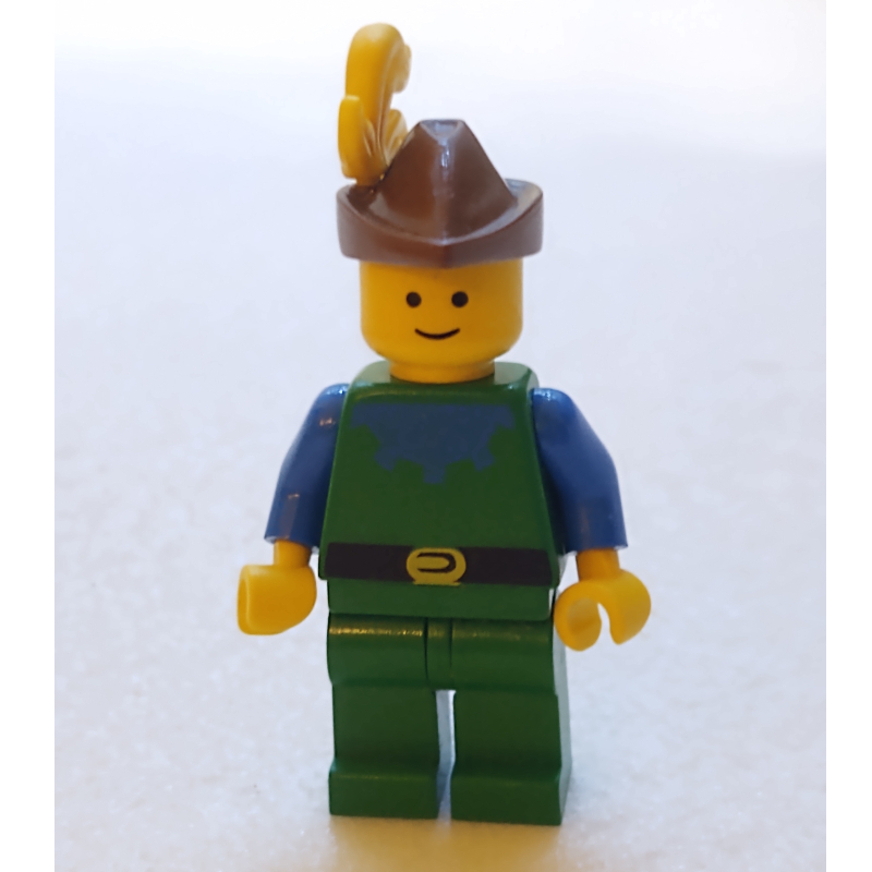 Homme des bois (Forestmen) - bleu, jaune triple plume (Forestman (Forestmen) - Blue, Yellow Triple-Plume)