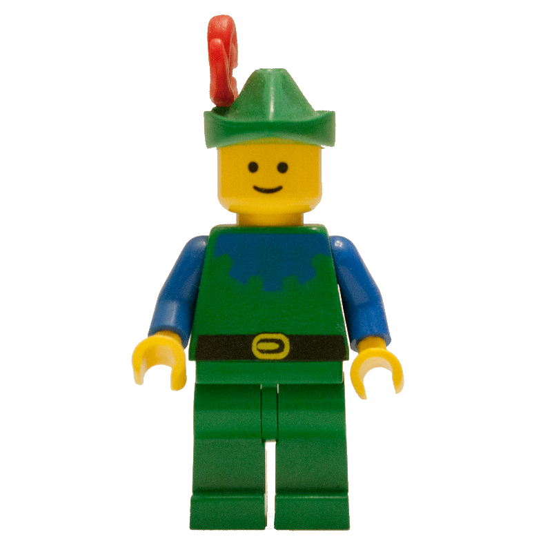 Homme des bois (Forestmen) - bleu, rouge triple plume (Forestman (Forestmen) - Blue, Red Triple-Plume)