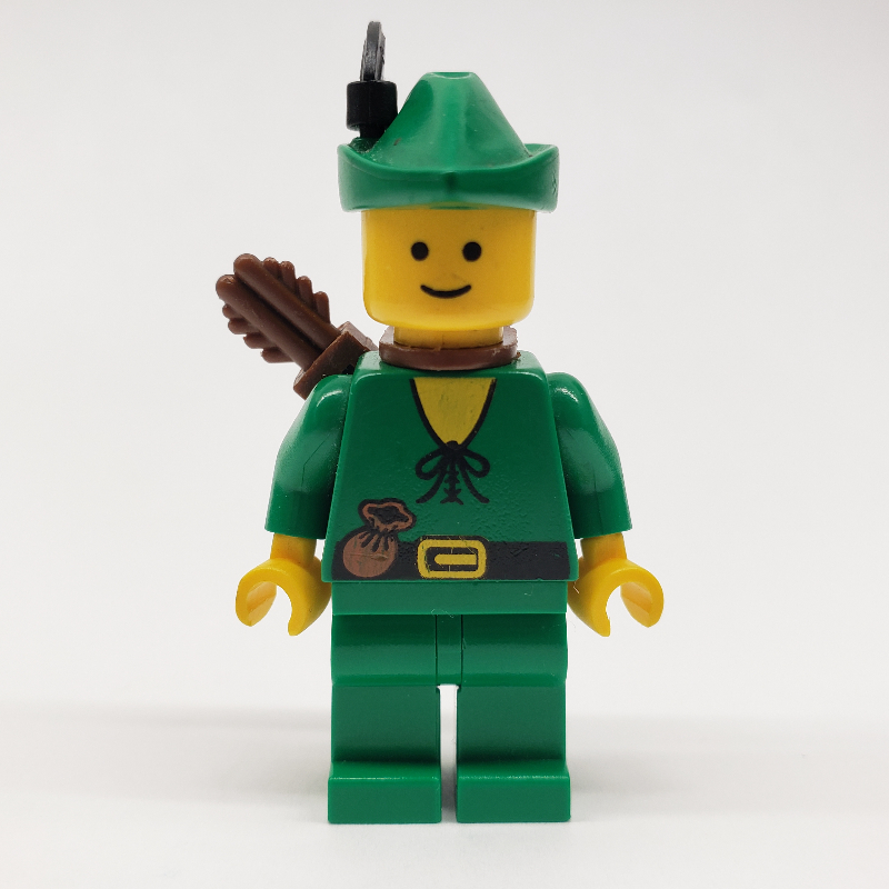 Homme des bois archer (Forestmen) - jaune, plume noire (Forestman Archer (Forestmen) - Yellow, Black Plume)