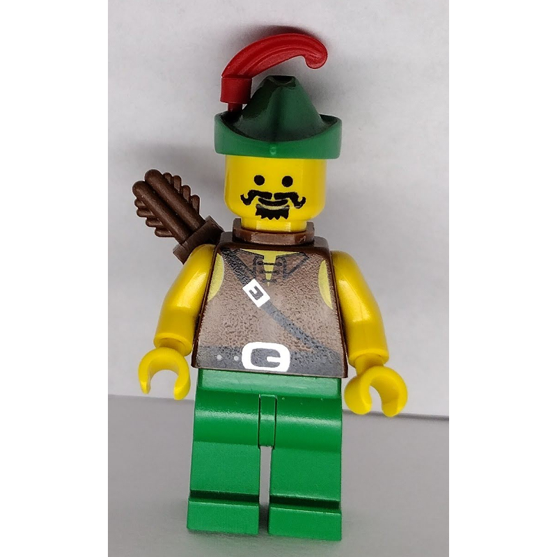 Archer homme des bois (forêt sombre) - chapeau vert (Forestman Archer (Dark Forest) - Green Hat)