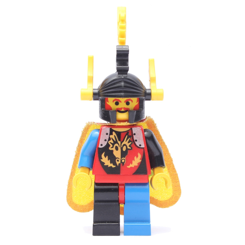 Maître dragon (chevaliers dragon) - plumes jaunes, cape (Dragon Master (Dragon Knights) - Yellow Plumes, Cape)