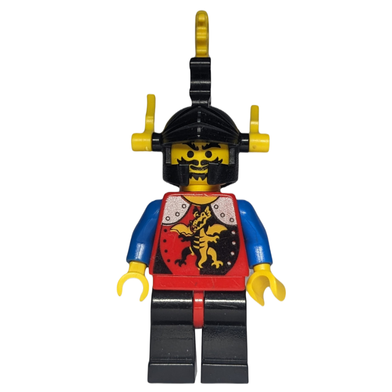 Chevalier (chevaliers dragon) - jambes noires, plumes jaunes (Knight (Dragon Knights) - Black Legs, Yellow Plumes)
