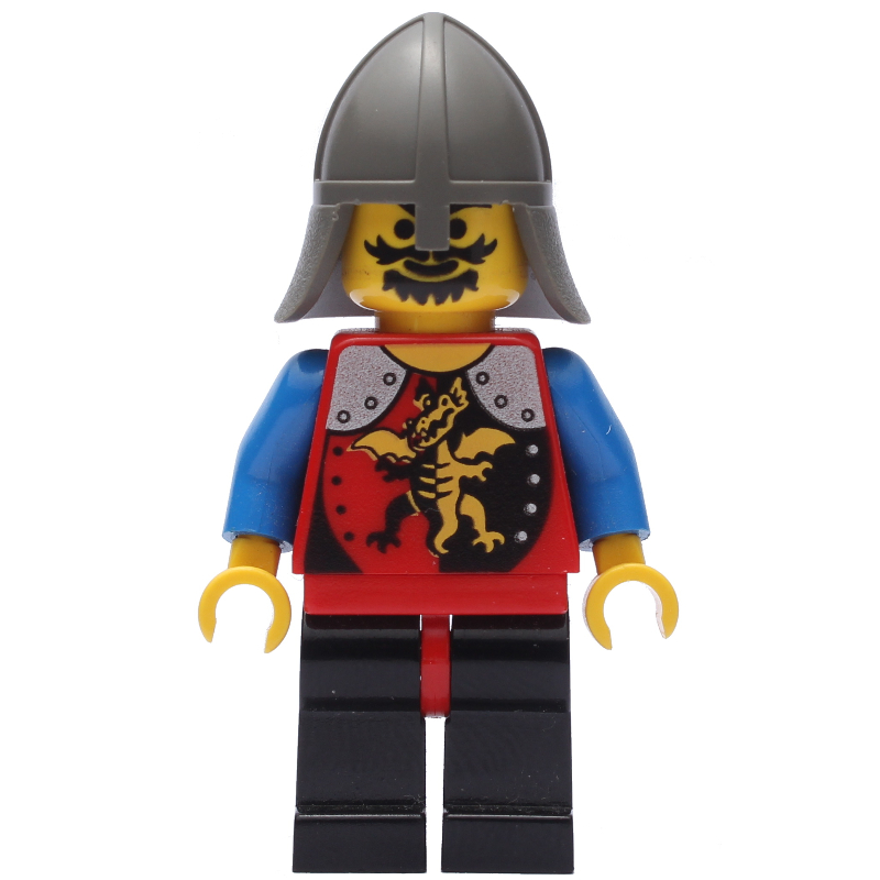 Chevalier (chevaliers dragon) - jambes noires, protège-cou (Knight (Dragon Knights) - Black Legs, Neck-Protector)