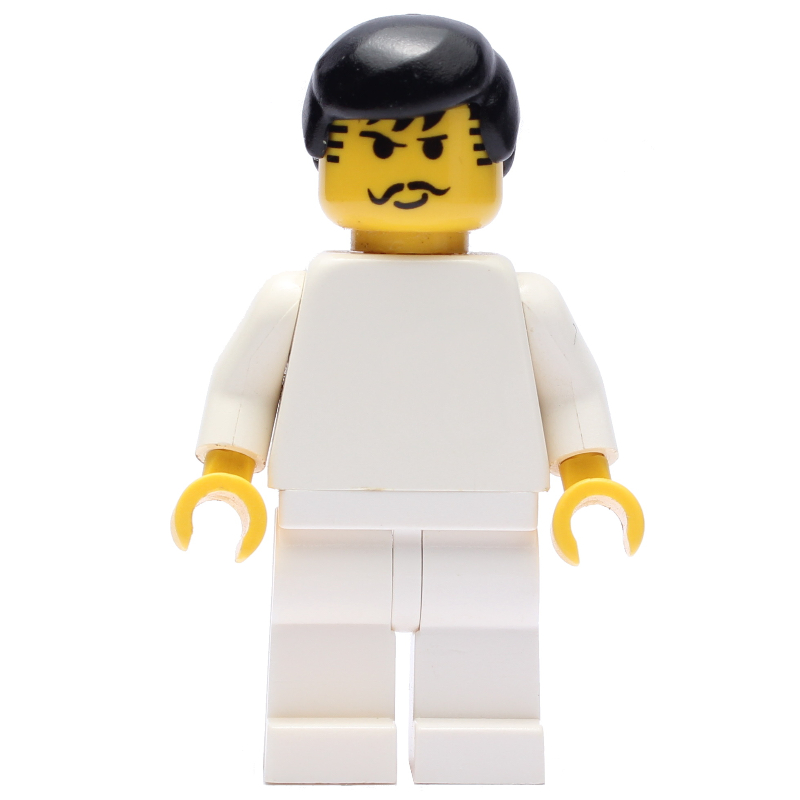 Footballeur torse blanc, jambes blanches 6 (Soccer Player White Torso, White Legs 6)