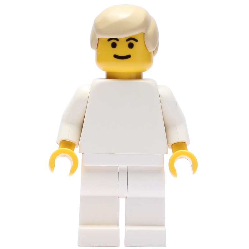Joueur de football torse blanc, jambes blanches 7 (Soccer Player White Torso, White Legs 7)