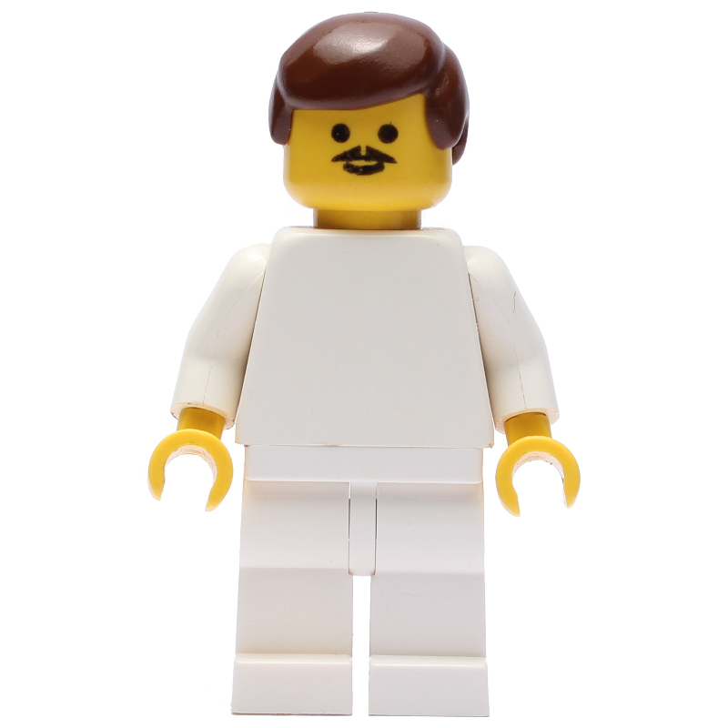 Footballeur torse blanc, jambes blanches 8 (Soccer Player White Torso, White Legs 8)