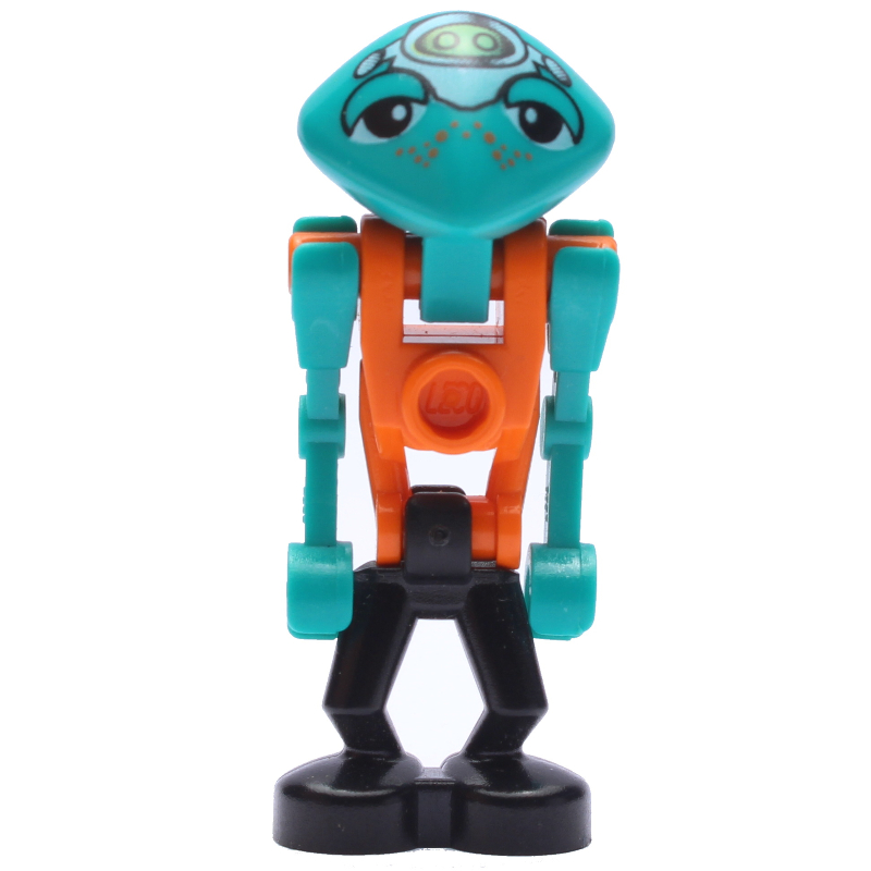 Martien, orange et noir (Martian, Orange and Black)