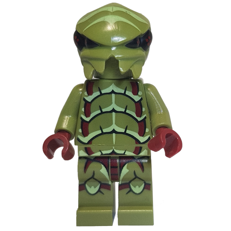 Alien buggoid, vert olive (Alien Buggoid, Olive Green)