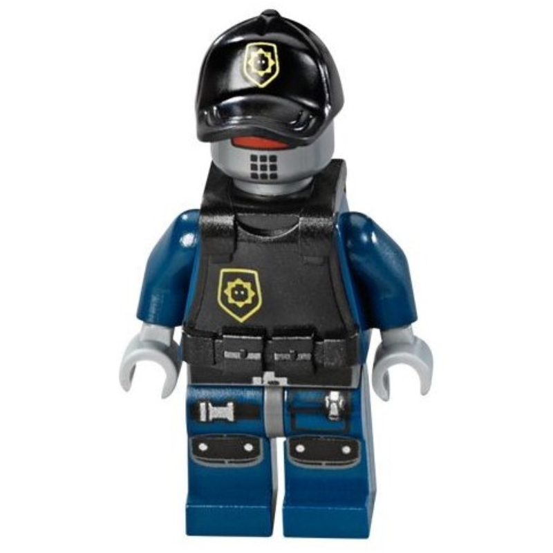 Robot police, armure, casquette (Robot Police, Armor, Cap)