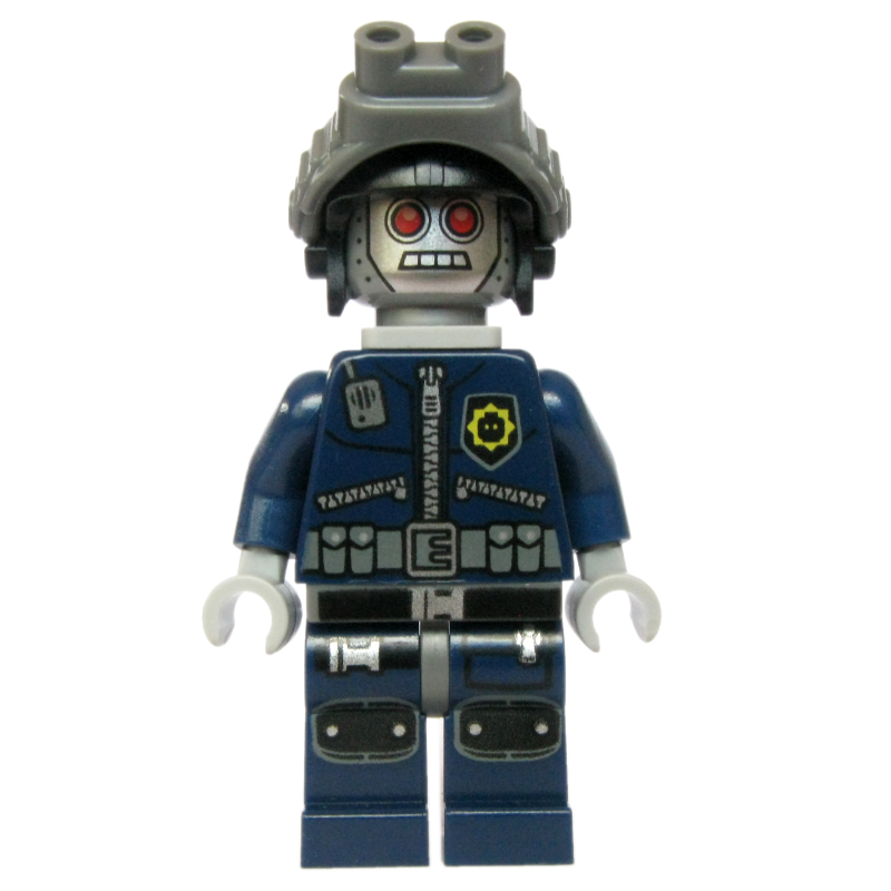 Police de robot, casque avec lunettes de Vision nocturne, support de cou (Robot Police, Helmet with Night Vision Goggles, Neck Bracket)