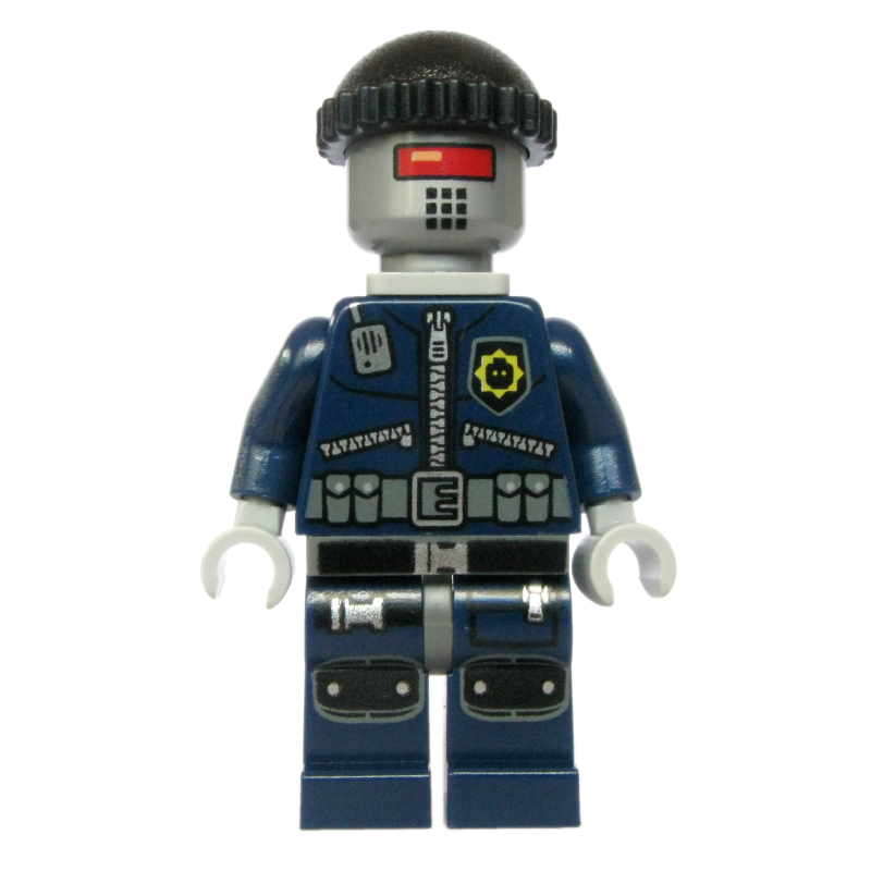 Police de robot, chapeau, support de cou (Robot Police, Hat, Neck Bracket)