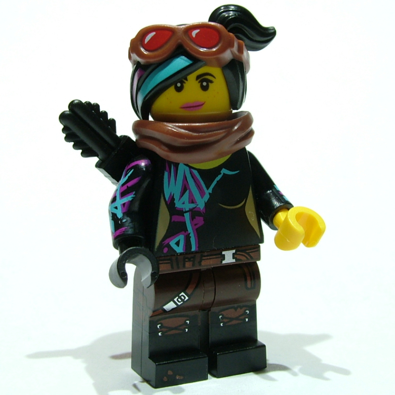 Lucy Cool-Tag, lunettes de protection, écharpe, carquois (Lucy Wyldstyle, Goggles, Scarf, Quiver)