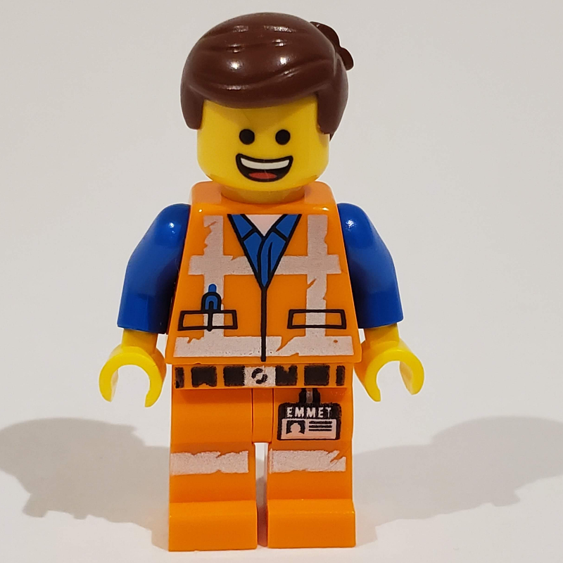 Emmet, tenue usée, heureux / criant (Emmet, Worn Outfit, Happy / Screaming)