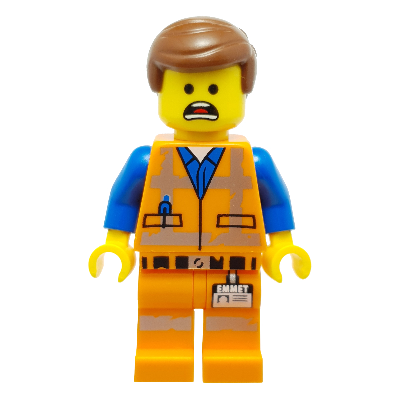 Emmet, tenue usée, heureux (clin d'œil) / effrayé (Emmet, Worn Outfit, Happy (Wink) / Scared)